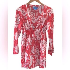 Island Company Long Sleeve Cotton Beach Hoodie Size XS